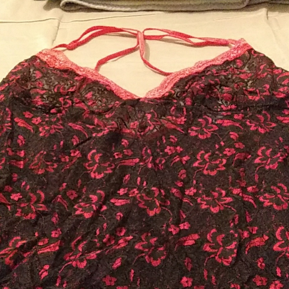 Womens lace nylon sleepware